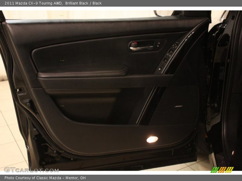 Brilliant Black / Black 2011 Mazda CX-9 Touring AWD