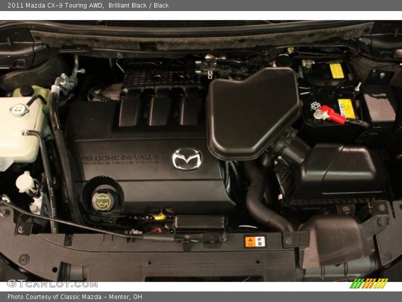Brilliant Black / Black 2011 Mazda CX-9 Touring AWD