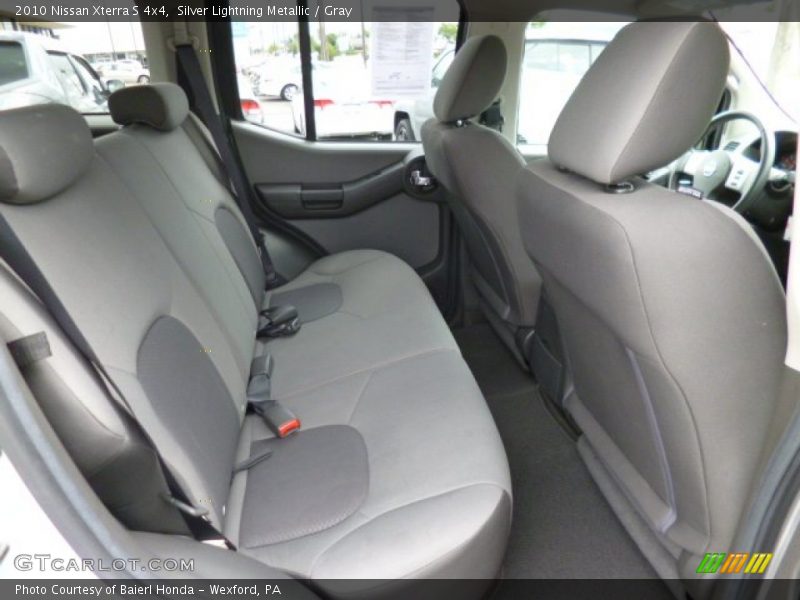 Silver Lightning Metallic / Gray 2010 Nissan Xterra S 4x4
