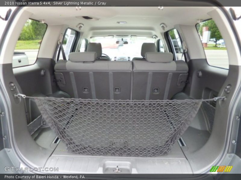 Silver Lightning Metallic / Gray 2010 Nissan Xterra S 4x4