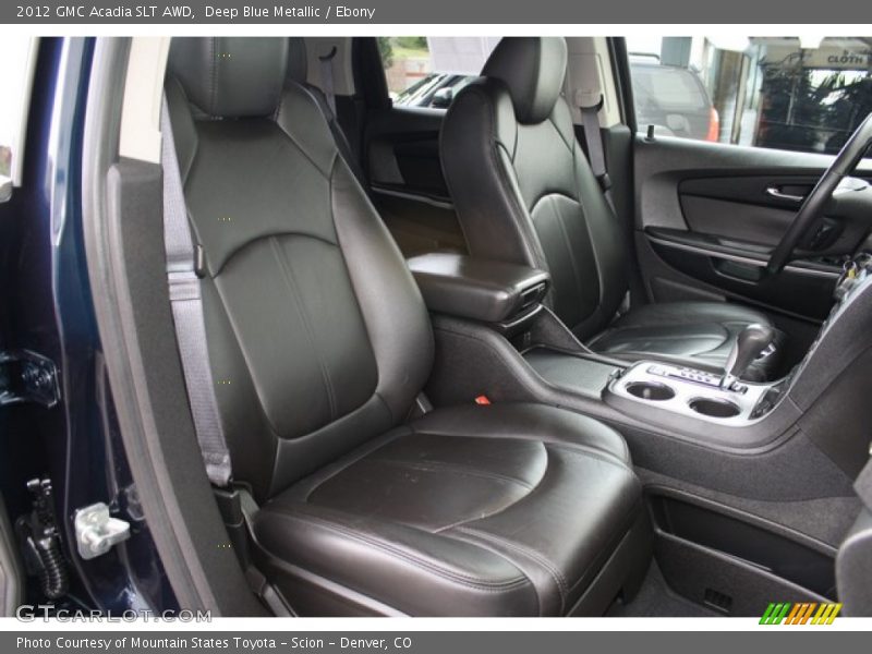 Deep Blue Metallic / Ebony 2012 GMC Acadia SLT AWD
