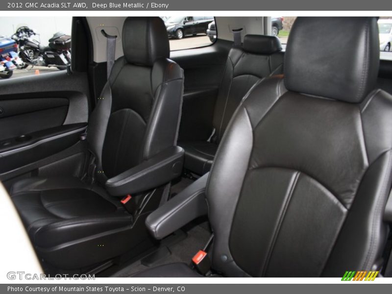 Deep Blue Metallic / Ebony 2012 GMC Acadia SLT AWD
