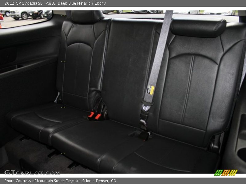 Deep Blue Metallic / Ebony 2012 GMC Acadia SLT AWD