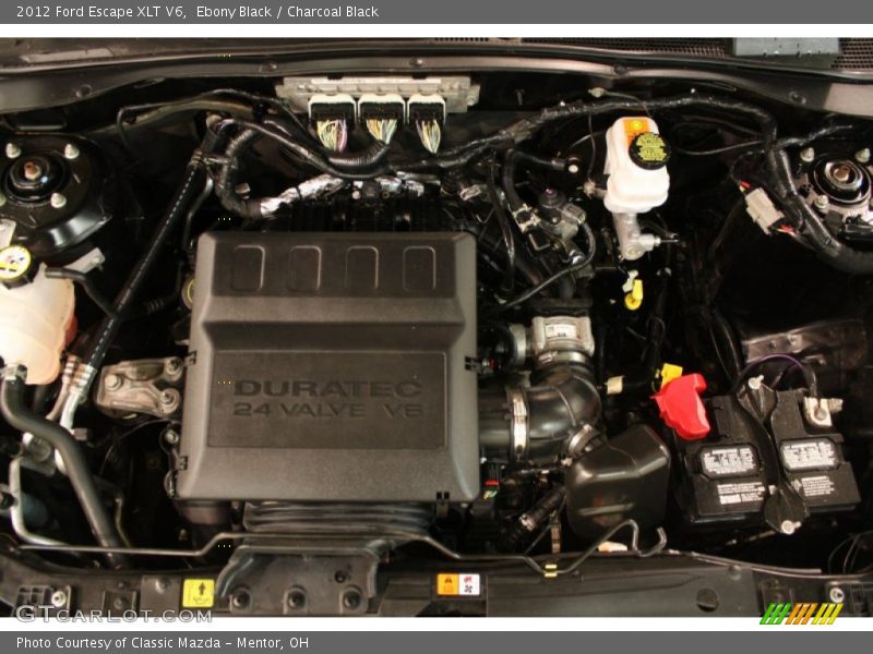 Ebony Black / Charcoal Black 2012 Ford Escape XLT V6