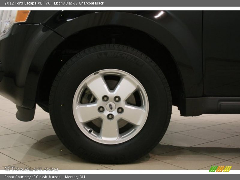 Ebony Black / Charcoal Black 2012 Ford Escape XLT V6