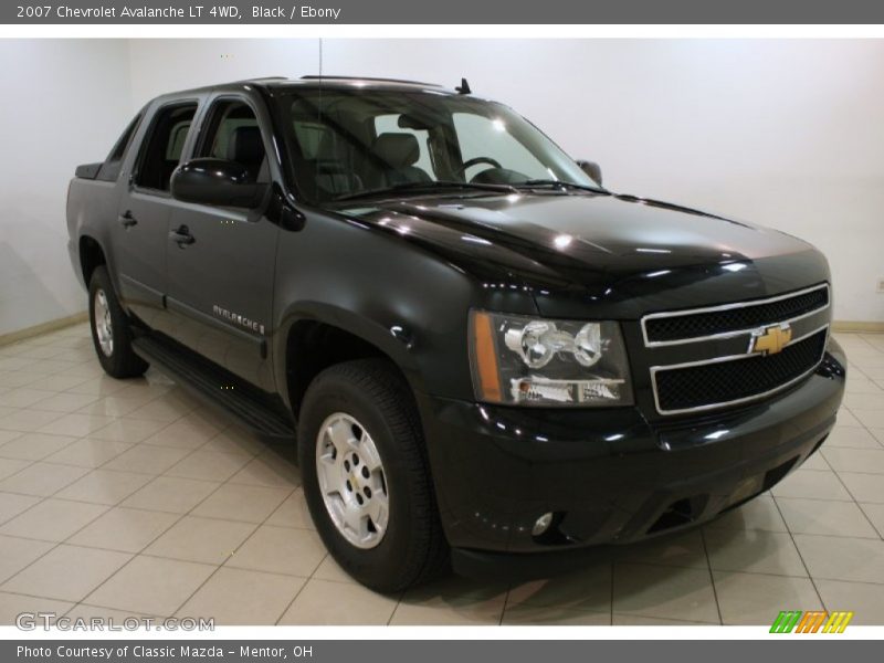 Black / Ebony 2007 Chevrolet Avalanche LT 4WD