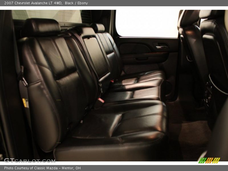 Black / Ebony 2007 Chevrolet Avalanche LT 4WD