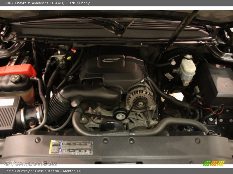 Black / Ebony 2007 Chevrolet Avalanche LT 4WD