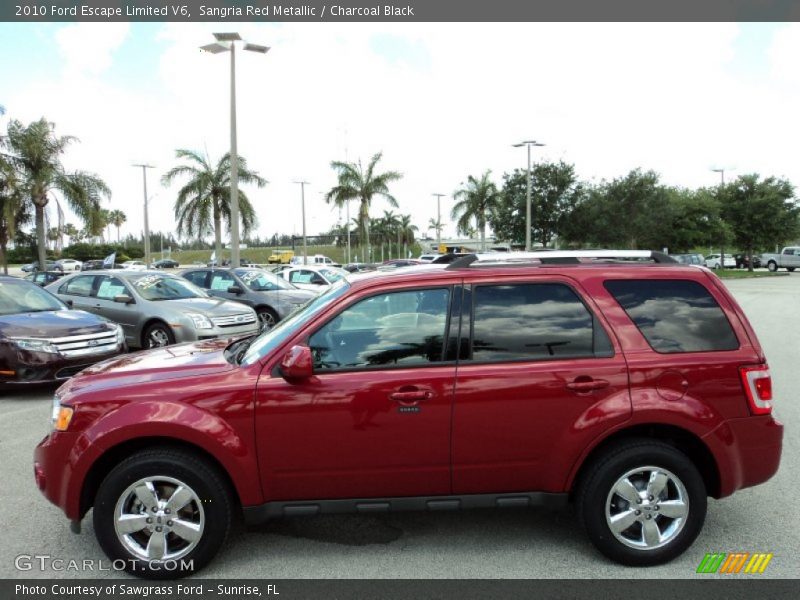  2010 Escape Limited V6 Sangria Red Metallic