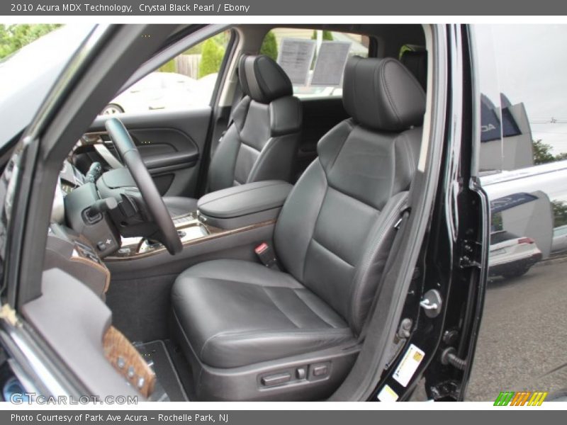 Crystal Black Pearl / Ebony 2010 Acura MDX Technology