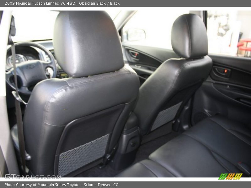 Obsidian Black / Black 2009 Hyundai Tucson Limited V6 4WD