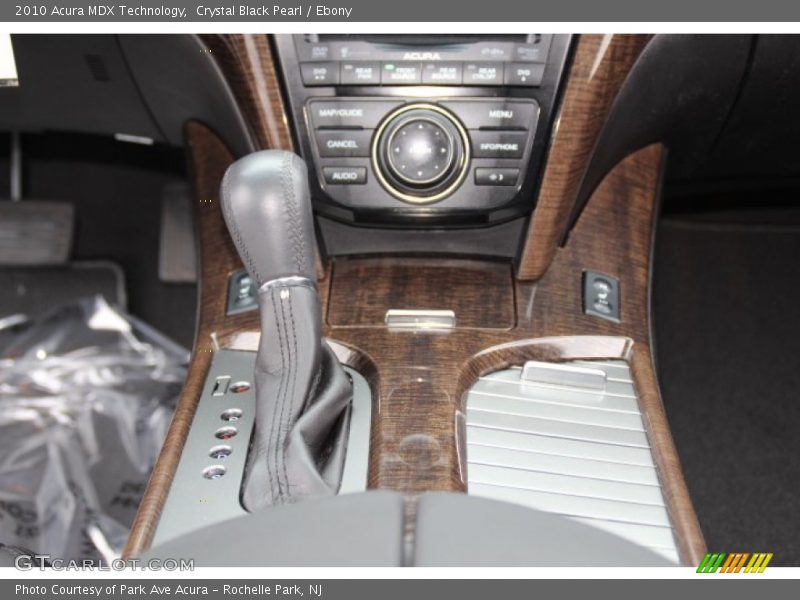 Crystal Black Pearl / Ebony 2010 Acura MDX Technology