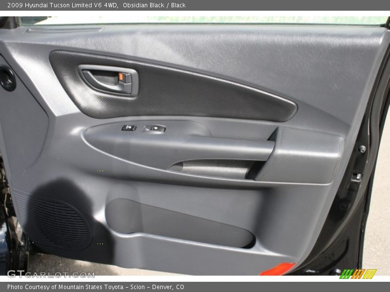 Obsidian Black / Black 2009 Hyundai Tucson Limited V6 4WD