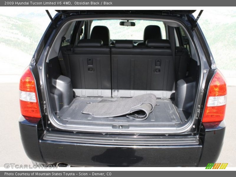 Obsidian Black / Black 2009 Hyundai Tucson Limited V6 4WD