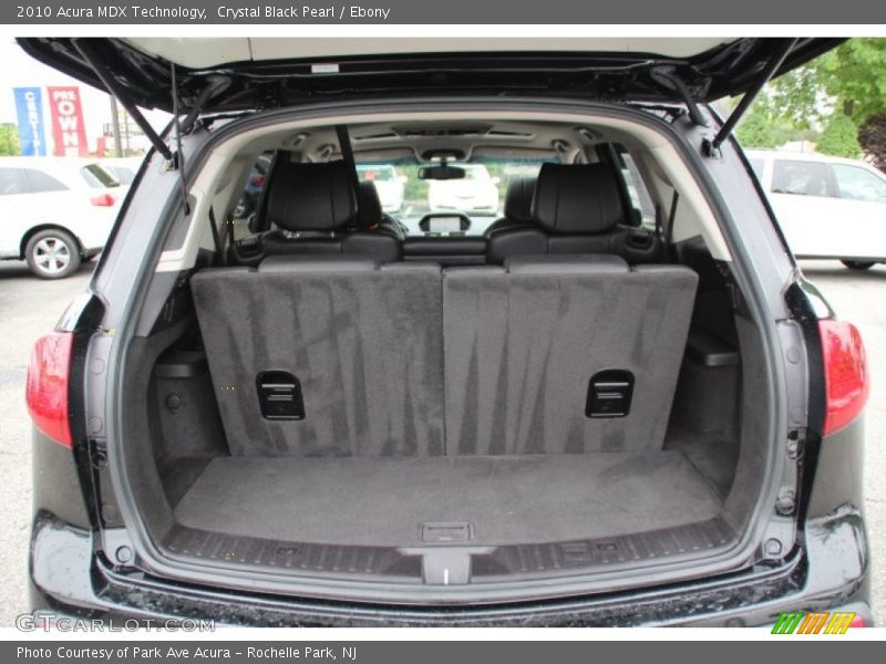 Crystal Black Pearl / Ebony 2010 Acura MDX Technology