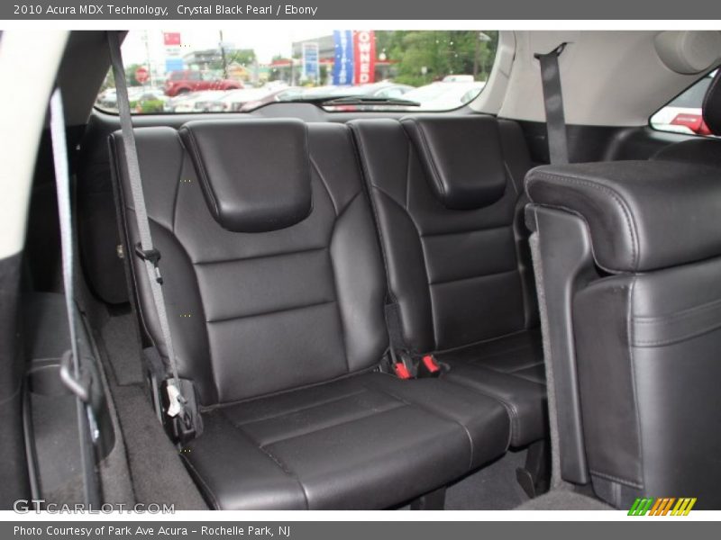 Crystal Black Pearl / Ebony 2010 Acura MDX Technology