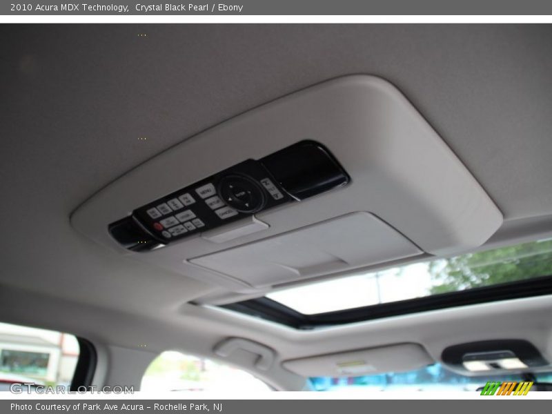 Crystal Black Pearl / Ebony 2010 Acura MDX Technology