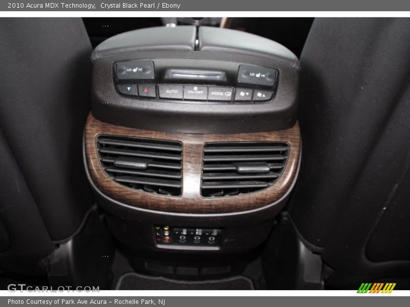 Crystal Black Pearl / Ebony 2010 Acura MDX Technology