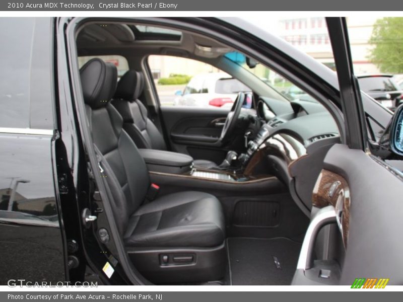 Crystal Black Pearl / Ebony 2010 Acura MDX Technology