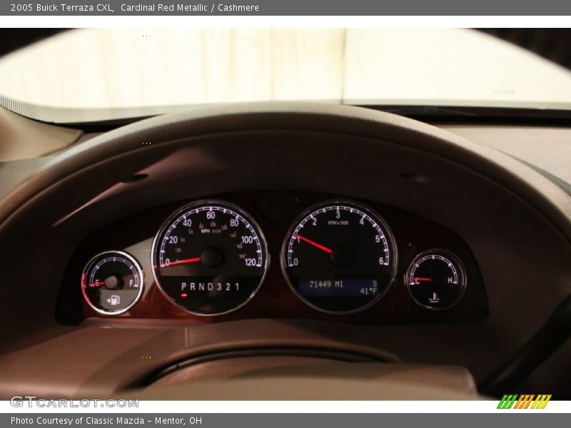 Cardinal Red Metallic / Cashmere 2005 Buick Terraza CXL