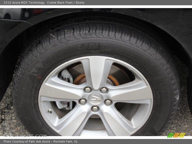 Crystal Black Pearl / Ebony 2010 Acura MDX Technology