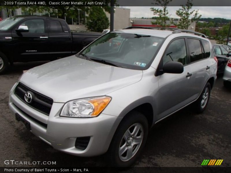 Classic Silver Metallic / Ash Gray 2009 Toyota RAV4 4WD
