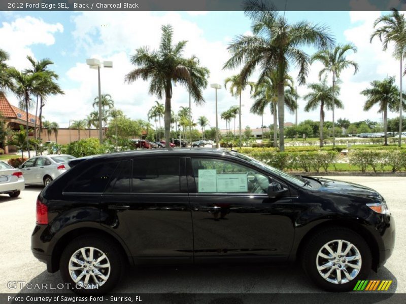 Black / Charcoal Black 2012 Ford Edge SEL