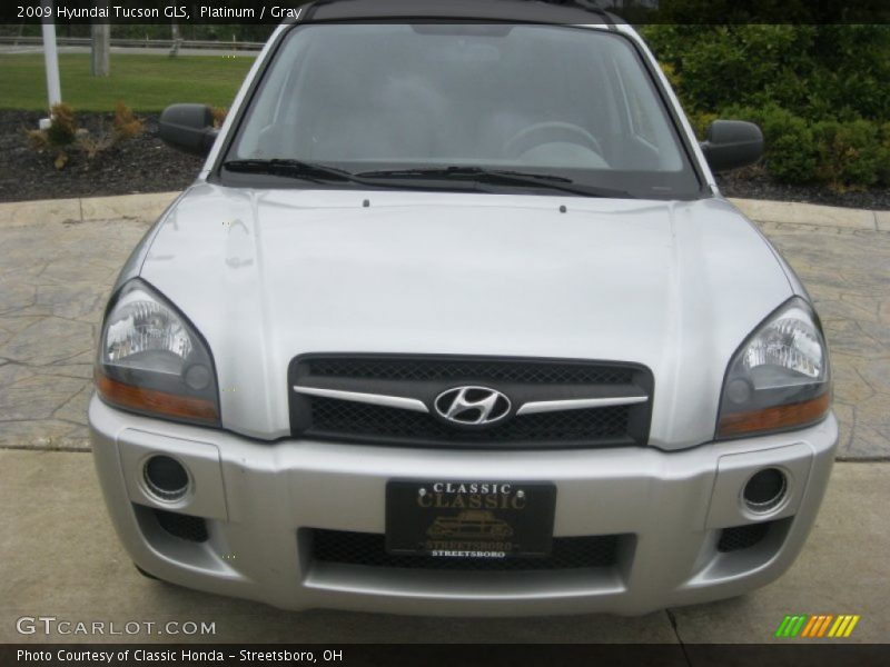 Platinum / Gray 2009 Hyundai Tucson GLS