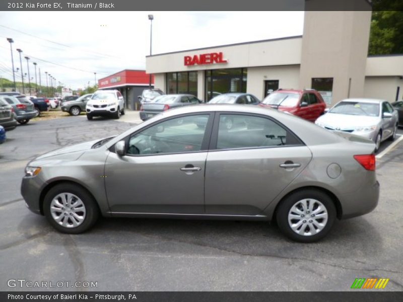 Titanium / Black 2012 Kia Forte EX