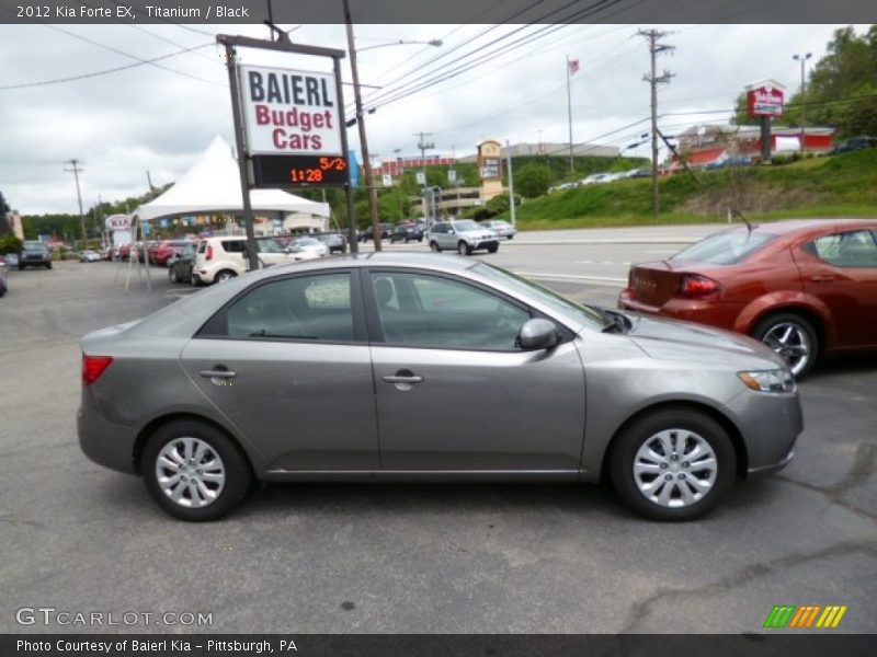 Titanium / Black 2012 Kia Forte EX
