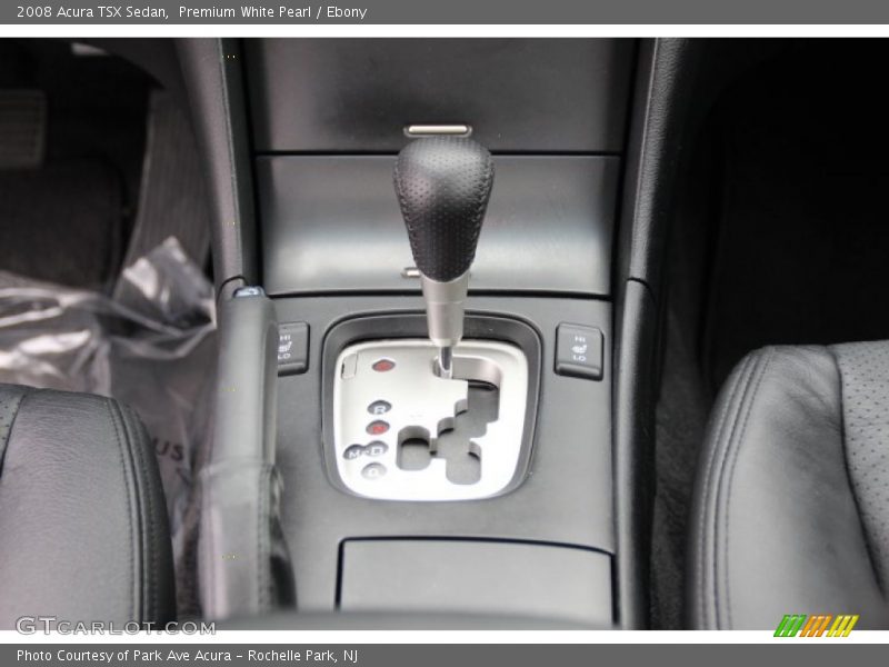 Premium White Pearl / Ebony 2008 Acura TSX Sedan
