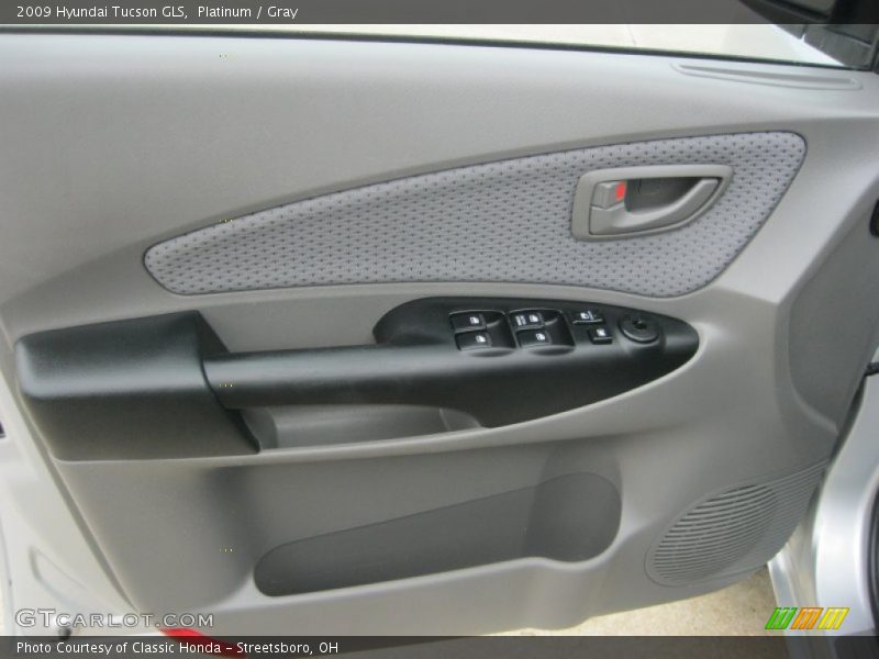 Platinum / Gray 2009 Hyundai Tucson GLS