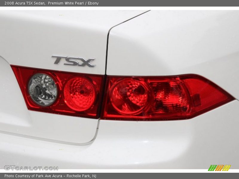 Premium White Pearl / Ebony 2008 Acura TSX Sedan