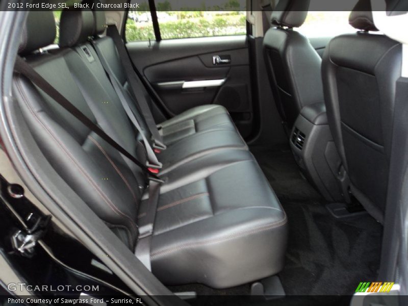 Black / Charcoal Black 2012 Ford Edge SEL