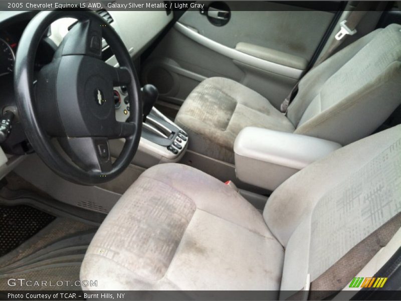 Galaxy Silver Metallic / Light Gray 2005 Chevrolet Equinox LS AWD