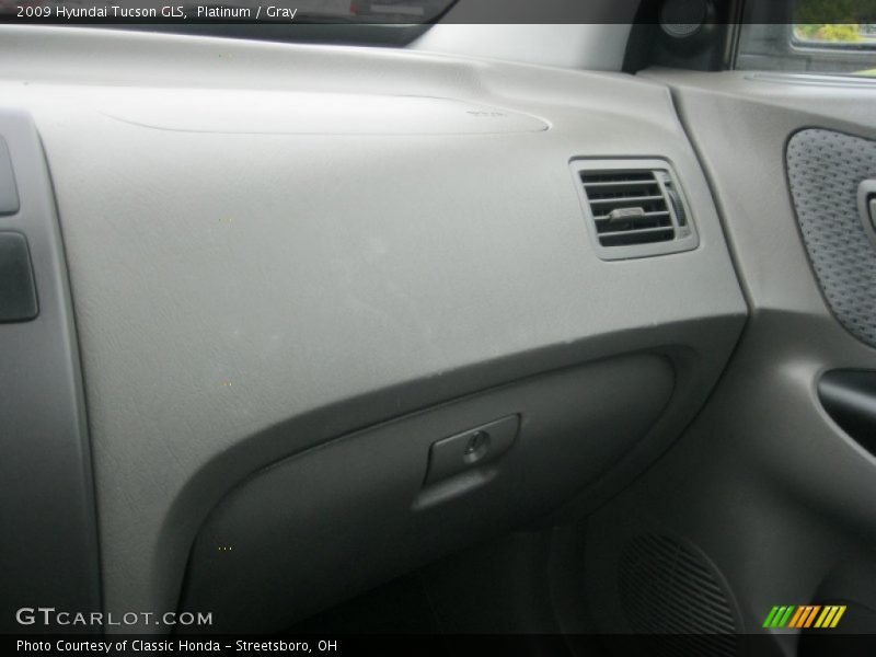 Platinum / Gray 2009 Hyundai Tucson GLS