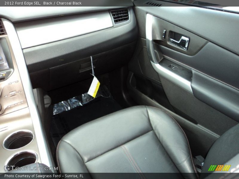 Black / Charcoal Black 2012 Ford Edge SEL
