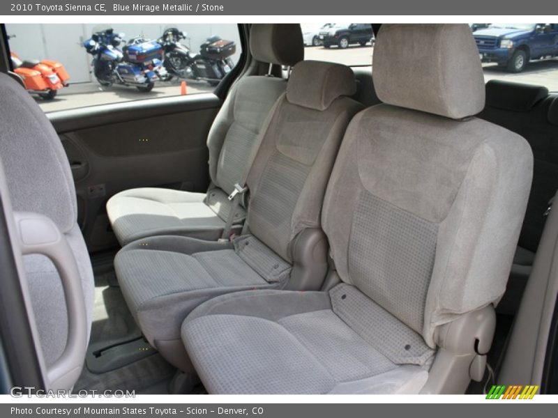 Blue Mirage Metallic / Stone 2010 Toyota Sienna CE
