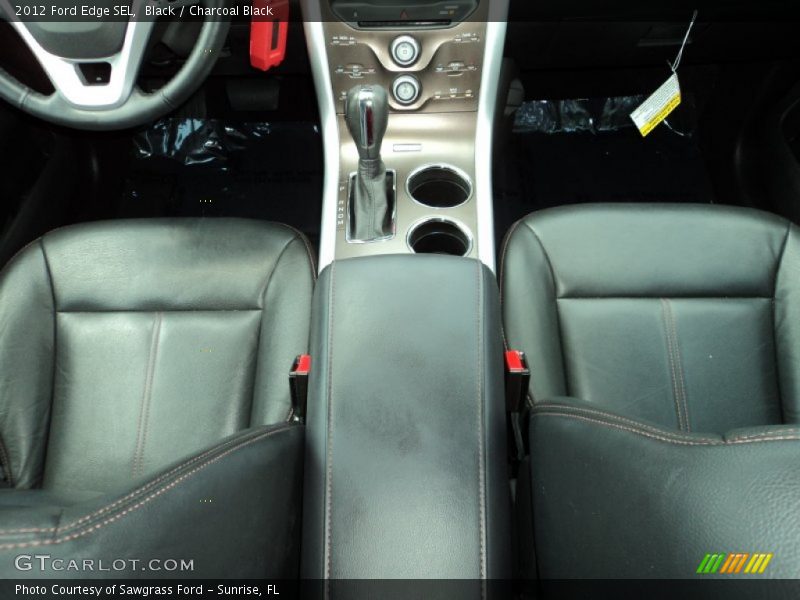 Black / Charcoal Black 2012 Ford Edge SEL
