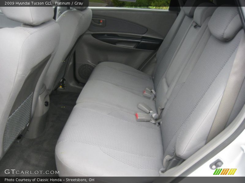 Platinum / Gray 2009 Hyundai Tucson GLS