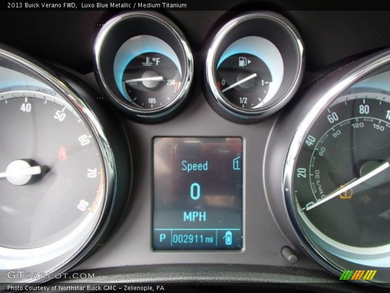 Luxo Blue Metallic / Medium Titanium 2013 Buick Verano FWD