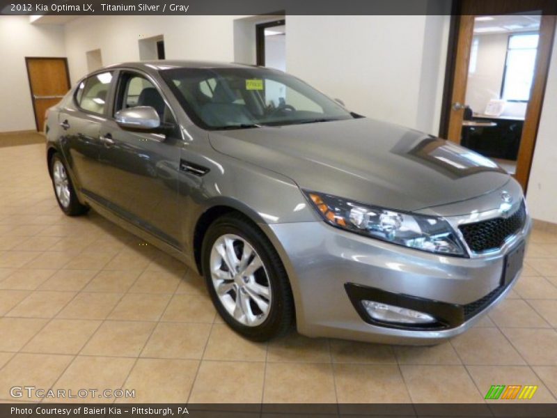 Titanium Silver / Gray 2012 Kia Optima LX