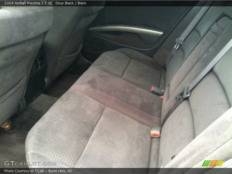 Onyx Black / Black 2004 Nissan Maxima 3.5 SE