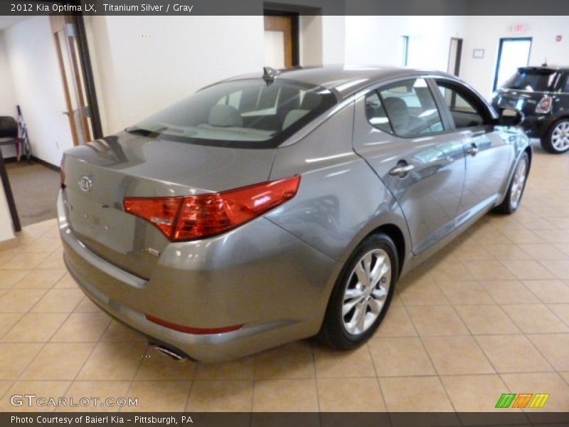 Titanium Silver / Gray 2012 Kia Optima LX