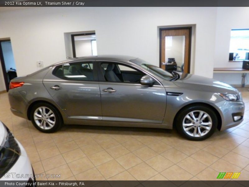Titanium Silver / Gray 2012 Kia Optima LX