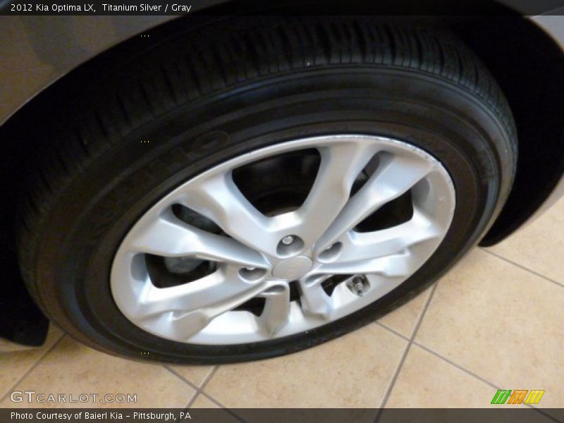 Titanium Silver / Gray 2012 Kia Optima LX