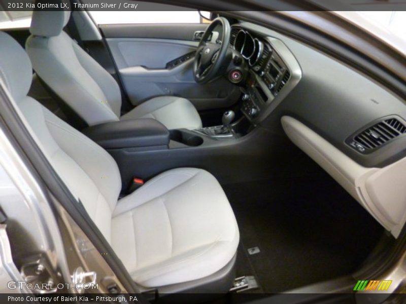 Titanium Silver / Gray 2012 Kia Optima LX
