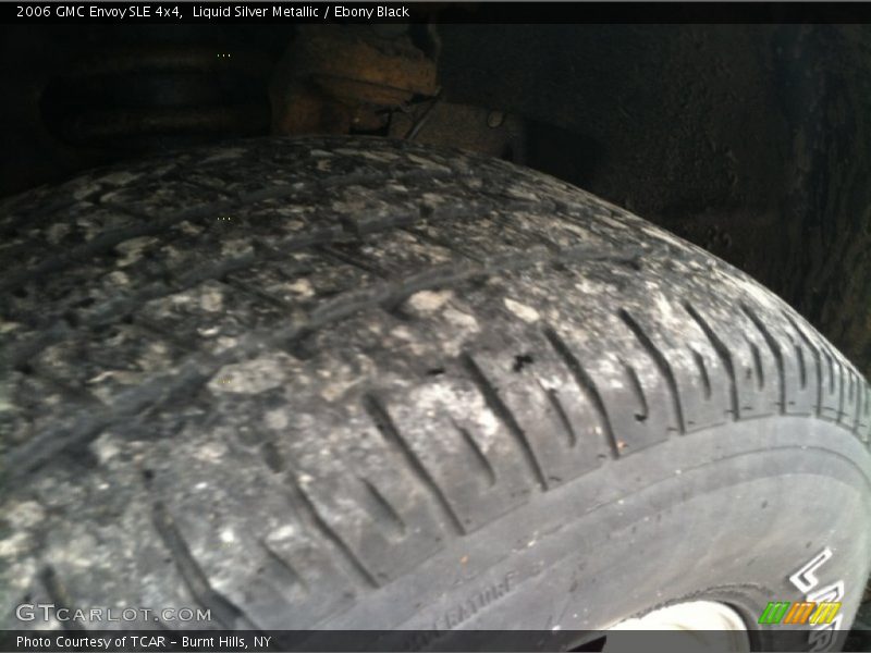 Liquid Silver Metallic / Ebony Black 2006 GMC Envoy SLE 4x4