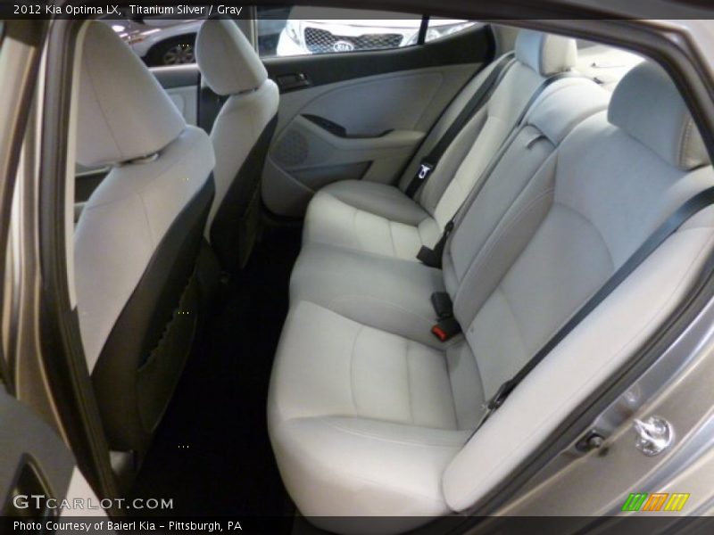 Titanium Silver / Gray 2012 Kia Optima LX
