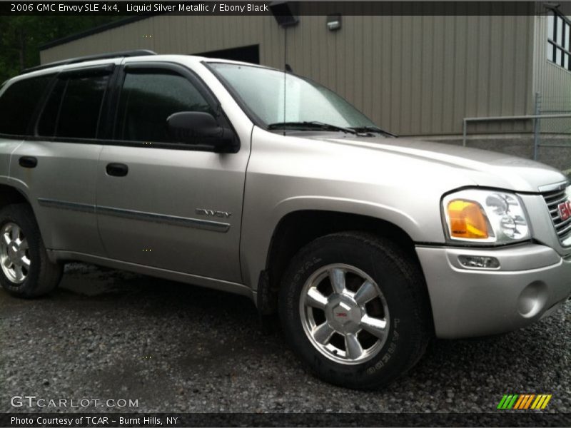 Liquid Silver Metallic / Ebony Black 2006 GMC Envoy SLE 4x4